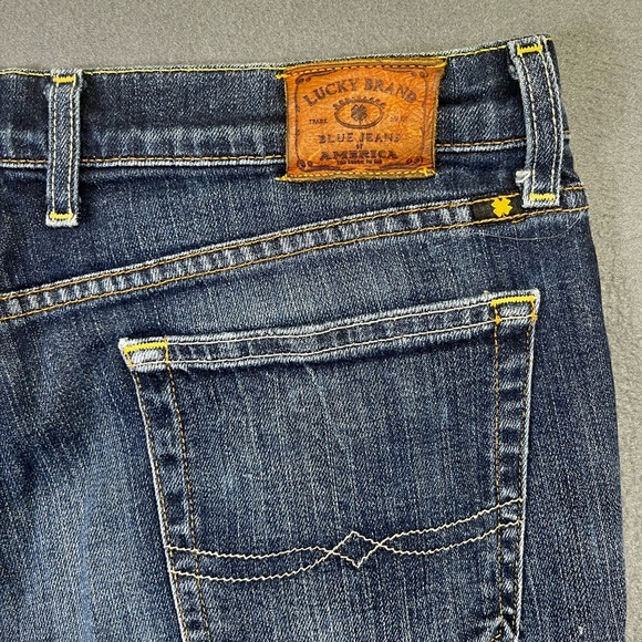 Lucky Brand Classic Rider Bootcut Jeans Womens 12/31  Blue Denim Y2K 90s 1521 - Picture 9 of 10